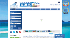 Desktop Screenshot of cruiseoffers.com.au
